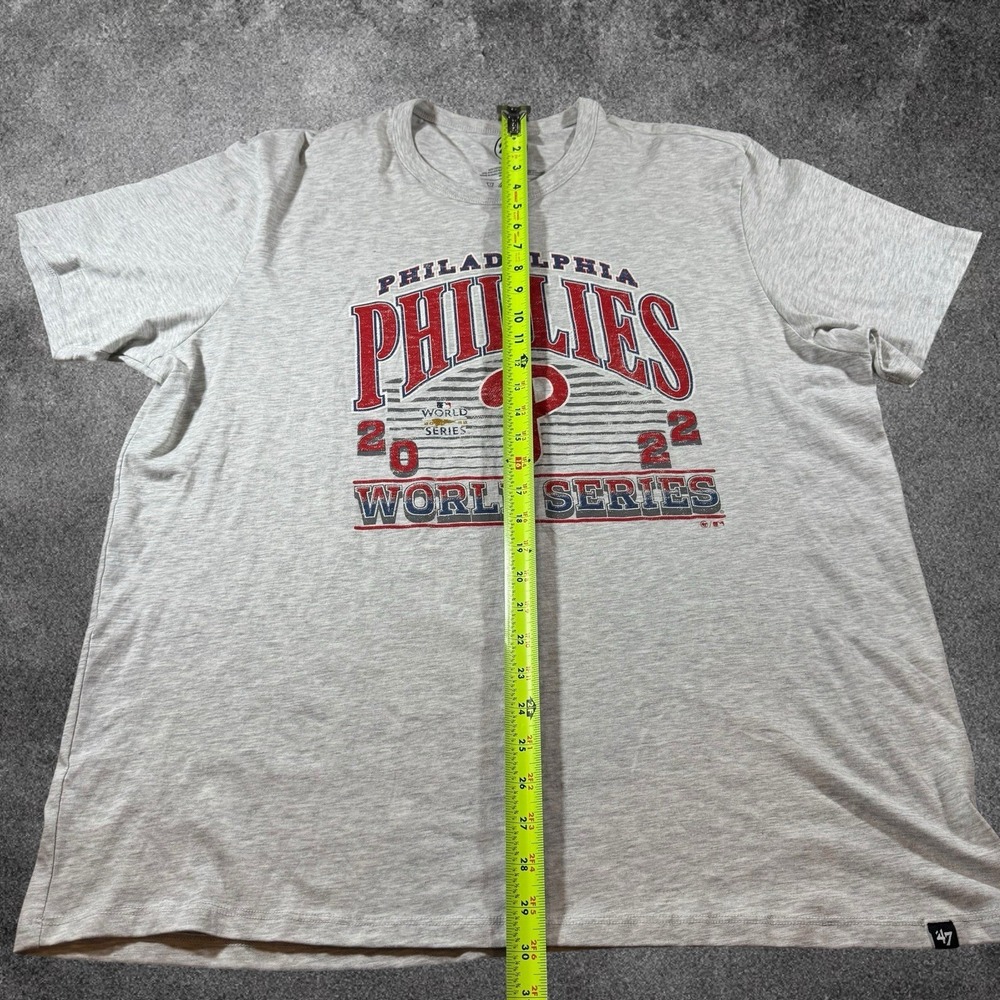 MLB Philadelphia Phillies 2022 World Series Graphic T Shirt Womens 2XL Baseball - Picture 5 of 7
